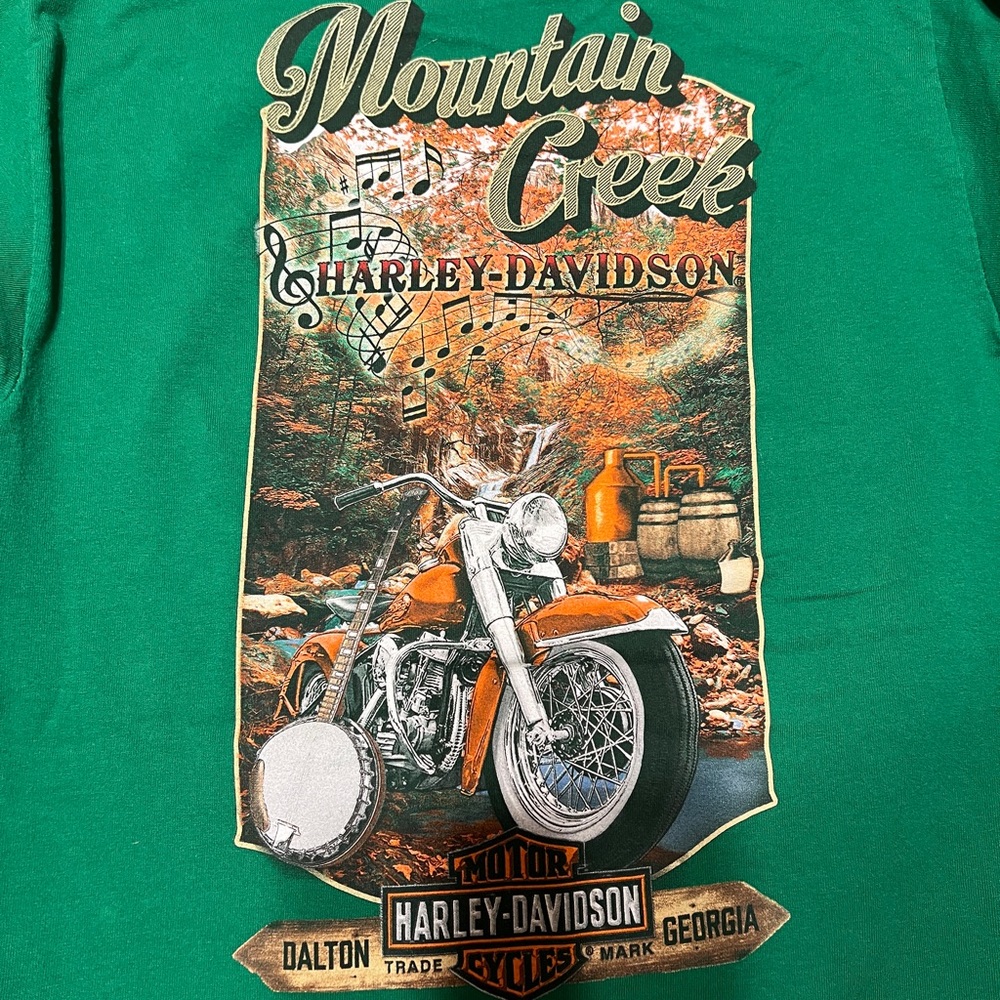 Mountain Creek Harley Davidson branded tee